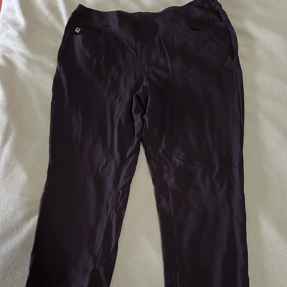 Belle by Kim Gravel Tall Perfect Ponte Straight Leg Pants - Size 18WT